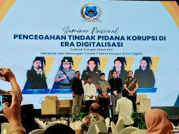 AMI Gaungkan Antikorupsi Lewat Seminar Nasional & Halal Bihalal di Hotel Morazen Surabaya