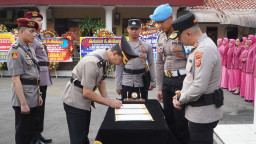 Sertijab Pejabat Strategis Perkuat Pelayanan Kepolisian kepada Masyarakat