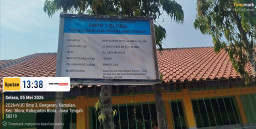 Banpres Miliaran Rupiah Dialokasikan Di Beberapa Sekolah di Blora SMPN 3 Blora Terima 2 Miliar