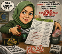 AMI Laporkan Dugaan Sunat Dana Reses 2025 Oknum Legislator PKB Surabaya ke Kejaksaan