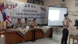 Kwarcab Rembang Siapkan Gudep Ikuti Akreditasi Tim Asesor Kwarda Jawa Tengah