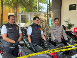 Polres Jombang Bongkar Komplotan Curanmor Spesialis Hiburan Rakyat, 4 Pelaku Dibekuk