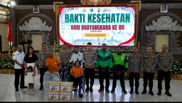 Biddokkes Polda Bali Sukses Gelar Puncak Bakti Kesehatan Hari Bhayangkara ke-80 Ribuan Masyarakat Nikmati Layanan Gratis