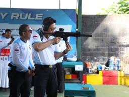 Kapolda Bali Cup 2026 Digelar, Asah Presisi Menembak dan Sportivitas Personel