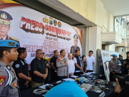 Polrestabes Surabaya Bongkar Jaringan Siber Internasional, 45 Tersangka Diamankan dari Pengembangan Penyidikan