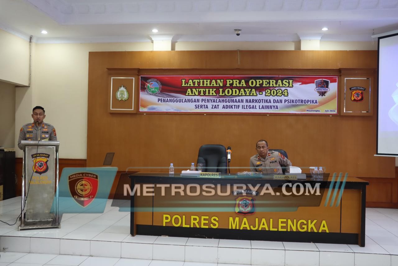 Kapolres Majalengka Buka Pelatihan Pra Operasi Antik Lodaya 2024