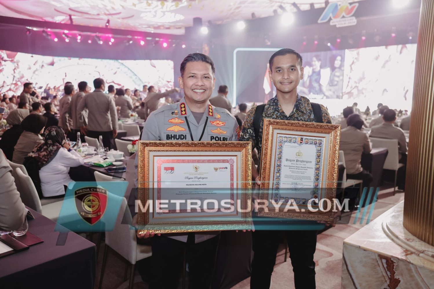 Penghargaan Layanan Ramah Kelompok Rentan Terbaik dari KemenPAN-RB Kembali Diraih Polresta Malang Kota