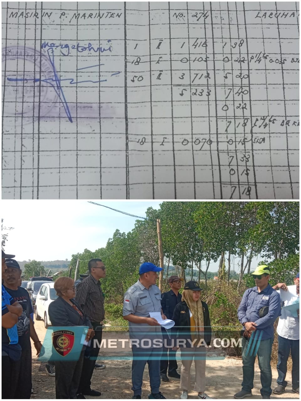 Kepala Desa Labuan Di Duga Memalsukan Dokumen Dan Membuat Keterangan Palsu Petok C Persil 1 - 50 Atas Nama Murat Bin Rebidin