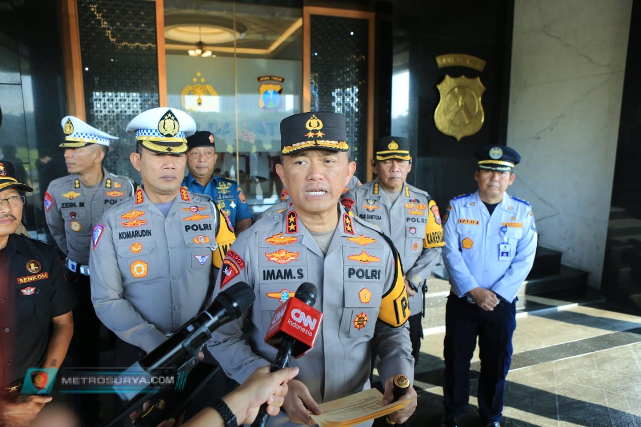 Kapolda Jatim Pimpin Apel Gelar Pasukan Operasi Patuh Semeru 2024