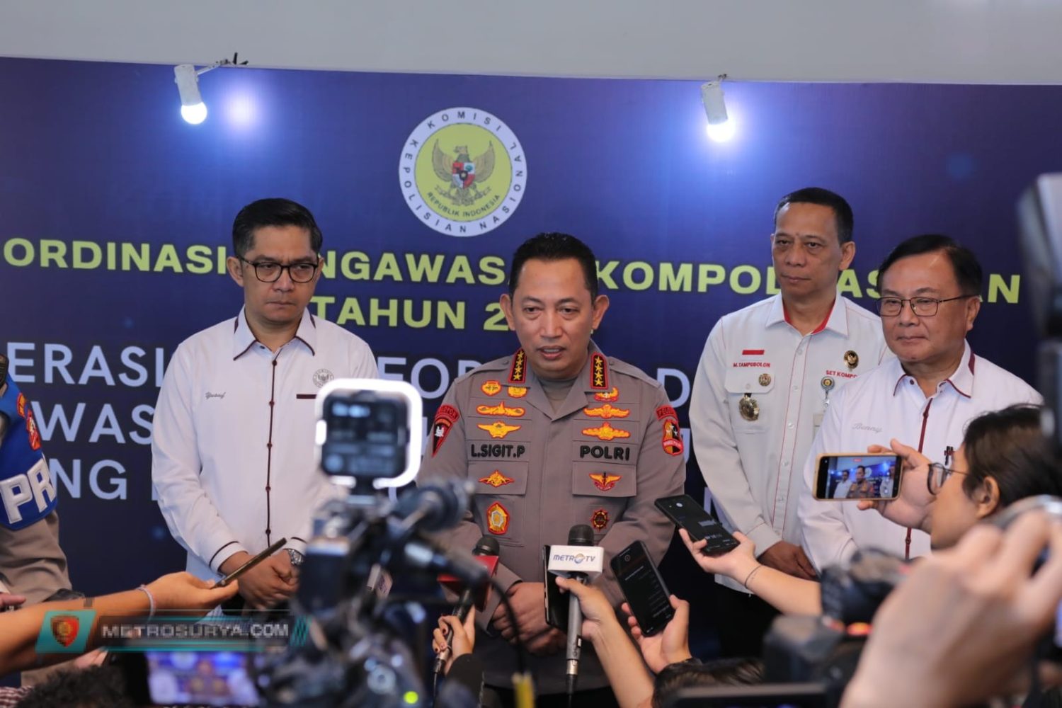 Gelar Rakorwas Bareng Kompolnas, Kapolri Ingin Polri Jadi Organisasi Modern