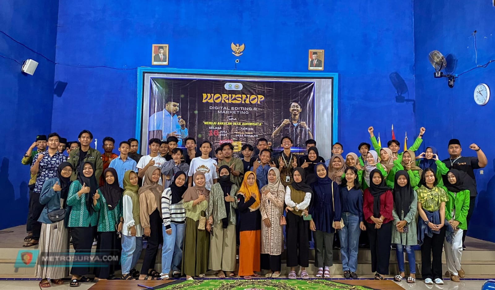 KKN Kelompok 147 UIN RMS Adakan Workshop Digital untuk Mendukung Inovasi Agrowisata Desa Bakalan