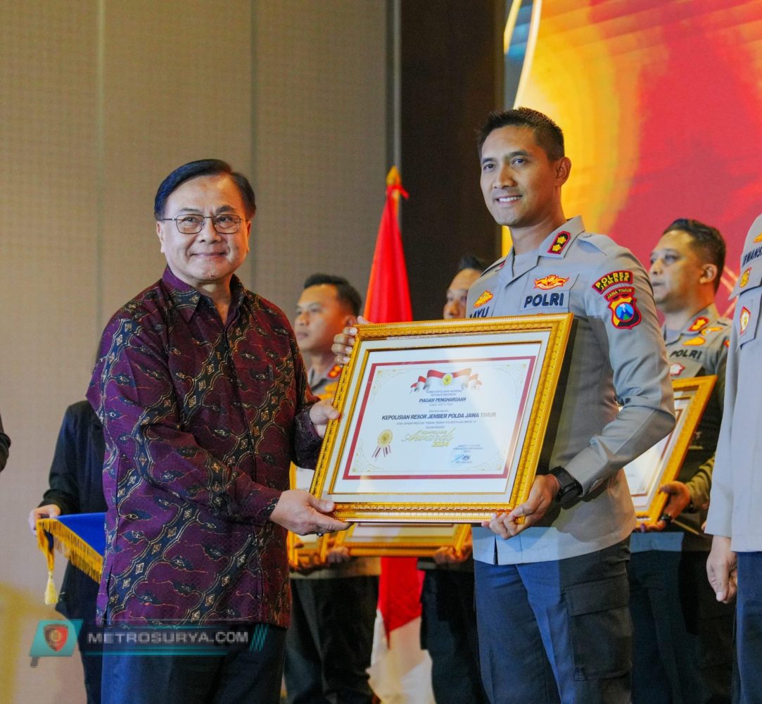 Polres Jember Raih Predikat Polres Terbaik Tipe A di Ajang Kompolnas Award 2024
