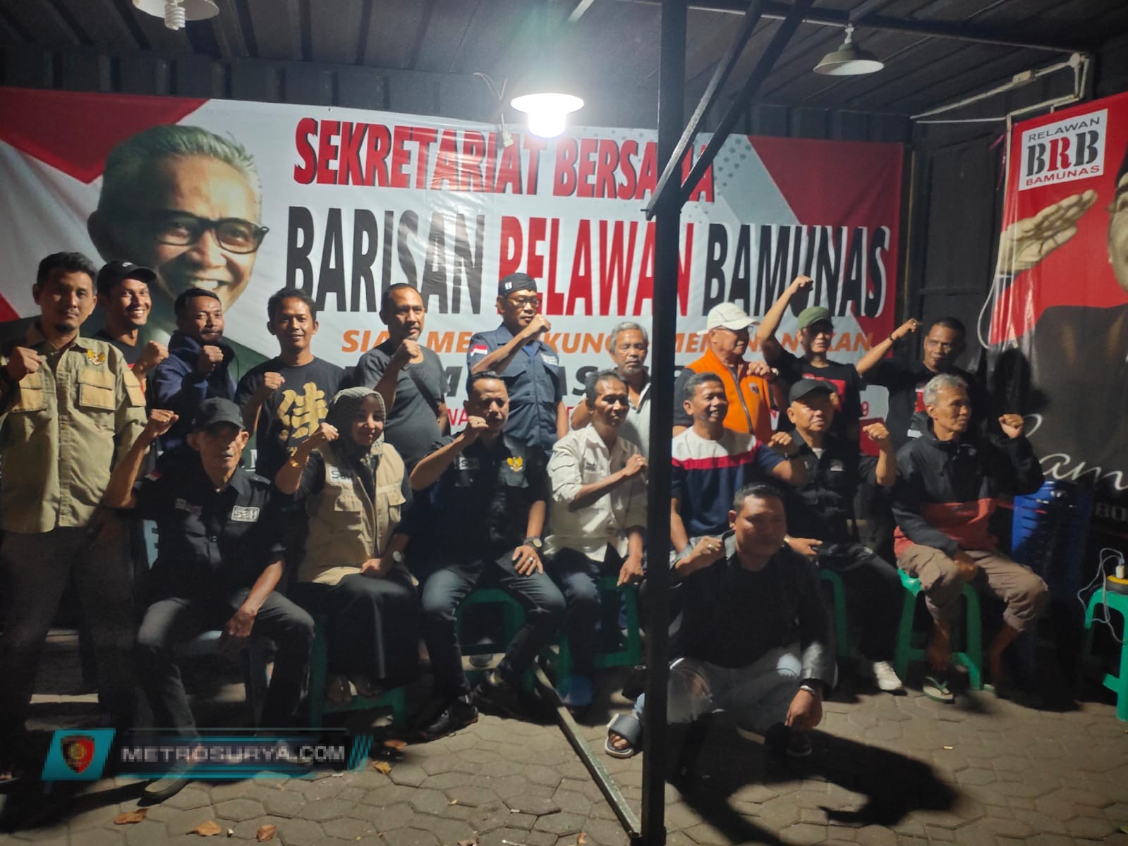 Kunjungan Silaturahmi Forum Sedulur SBH KE Sekertariat Barisan Relawan Bamunas ( BRB) KOTA Cirebon