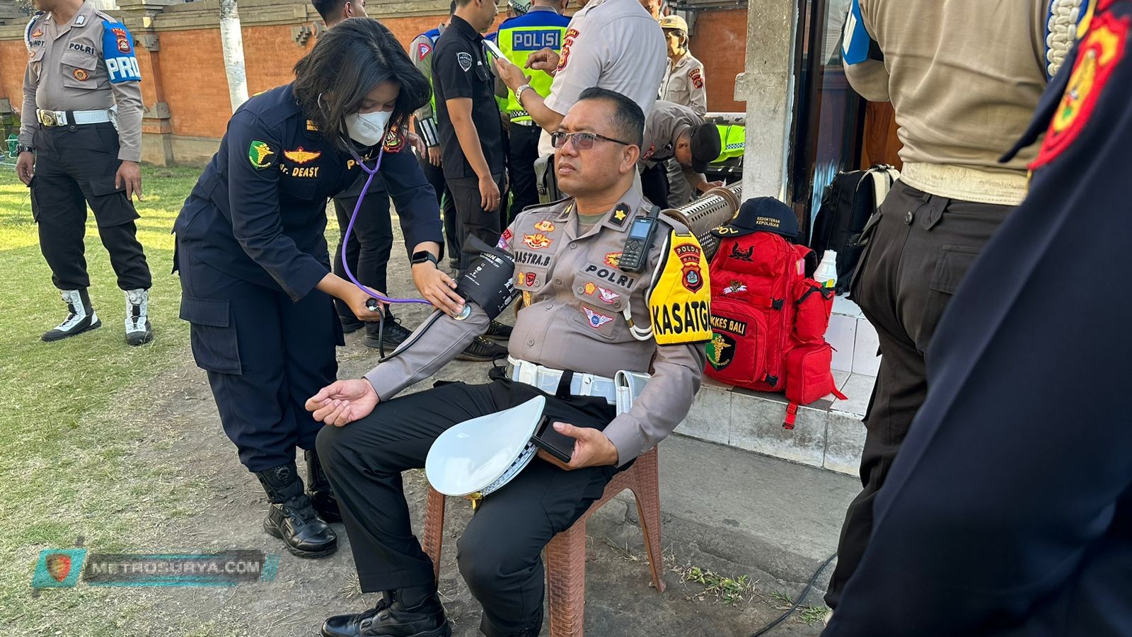 Operasi Patuh Agung 2024, Subsatgas Dokkes Optimal Berikan Keslap Personel