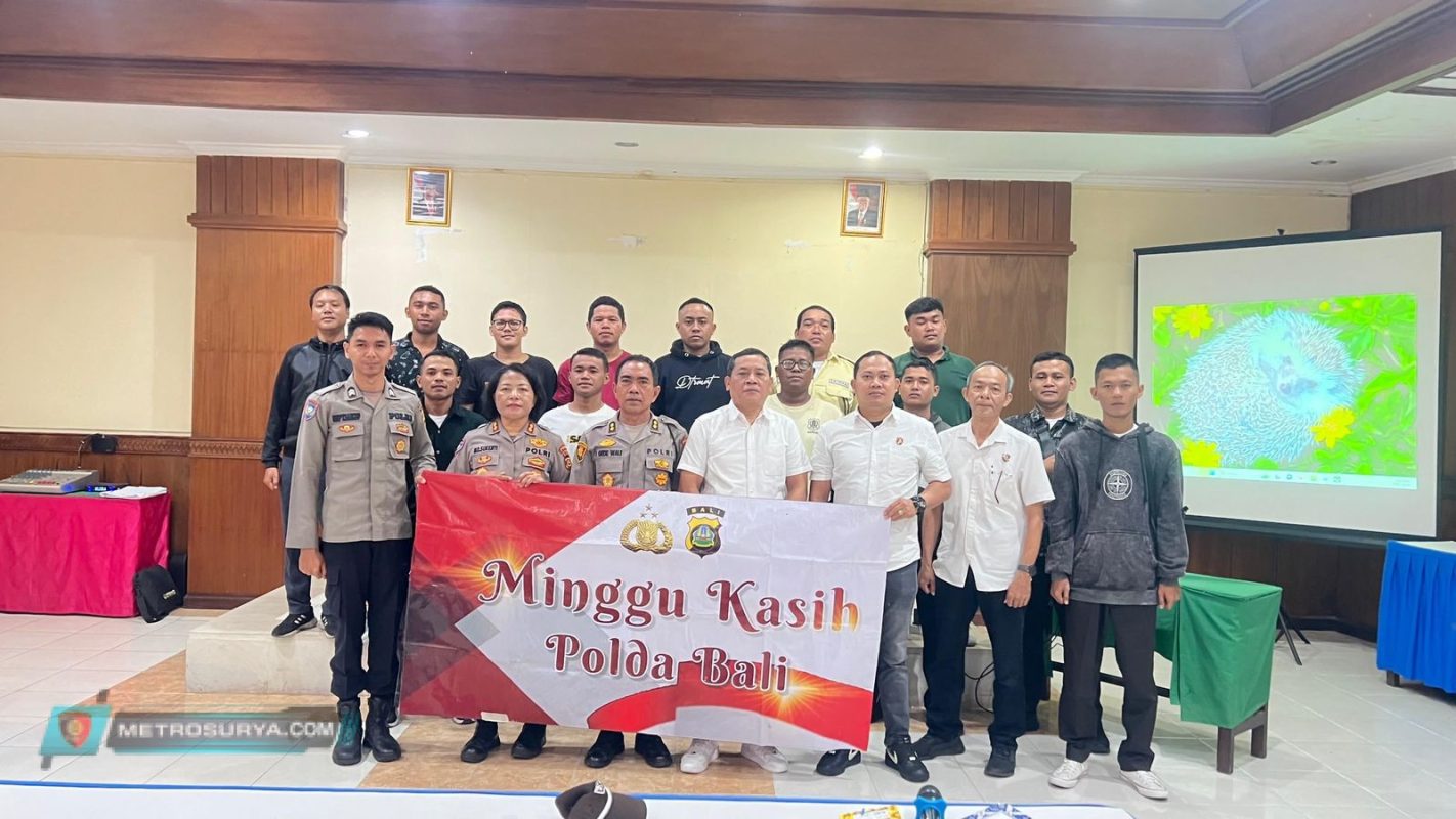 Polda Bali Gelar Minggu Kasih di Hotel Mahajaya Ubung