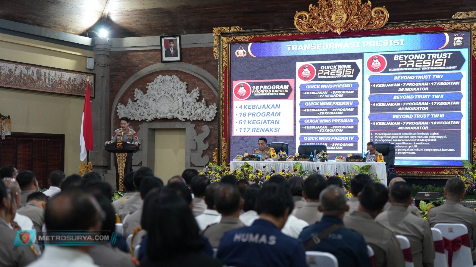 Inilah 7 Commander Wish Kapolda Bali