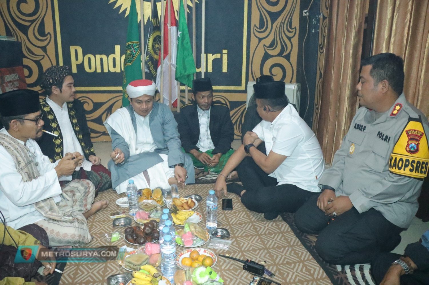 Polres Gresik Siagakan Personel Gabungan Pengamanan Haul Mbah Zainal Abidin