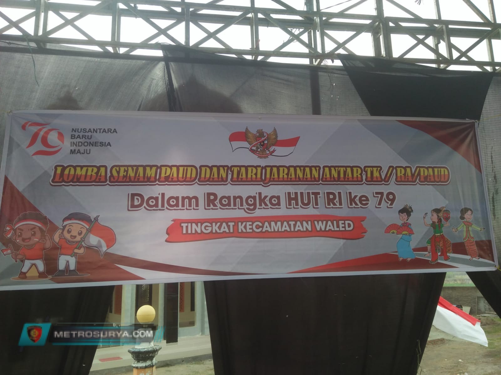 Lomba Senam Paud dan Tari Jaranan Antar TK/RA/Paud Dalam Rangka HUT RI Ke 79