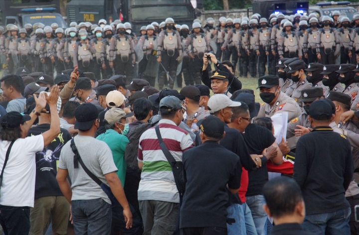 Gelar Simulasi Sispamkota, Polres Jombang Siap Ciptakan Pilkada yang Kondusif