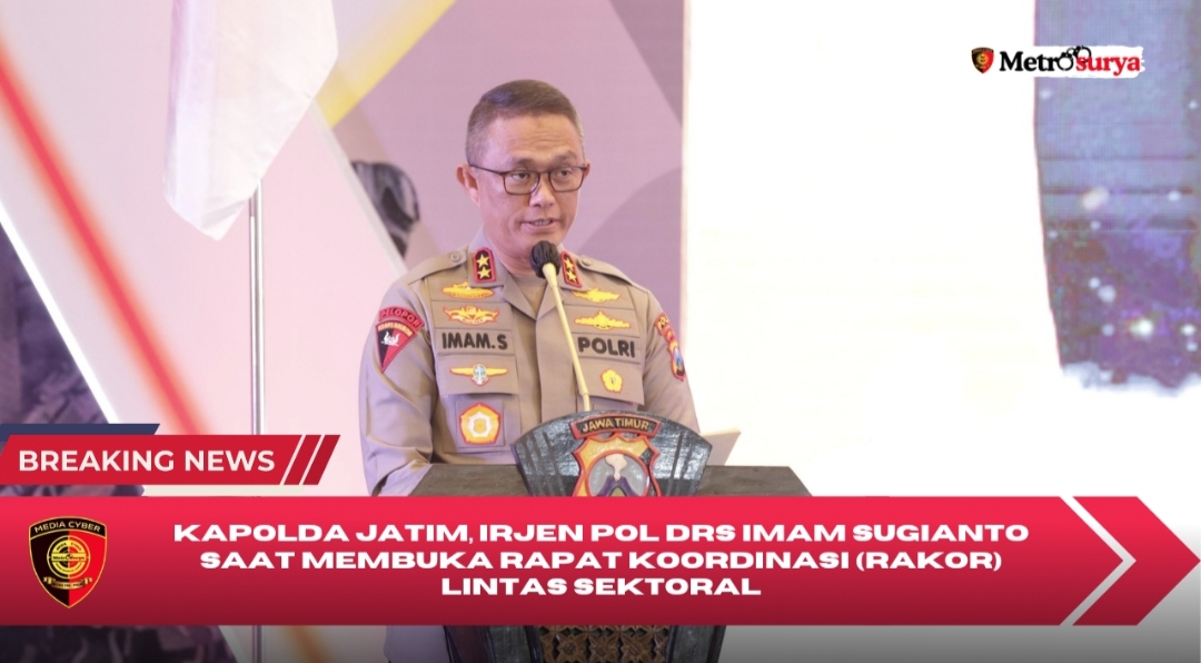 Buka Rakor Eksternal Pemilu, Kapolda Jatim Ingatkan Potensi Kerawanan Pemilukada