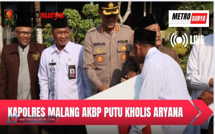 Sambut HUT RI ke-79, Polres Malang Salurkan Bantuan untuk Rumah Ibadah, Ponpes, dan Panti Asuhan