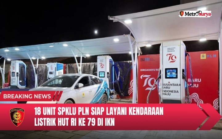 Mantap! 18 Unit SPKLU PLN Siap Layani Kendaraan Listrik HUT RI ke 79 di IKN