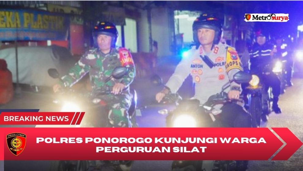 Cooling System Jelang Pilkada 2024 Polres Ponorogo Kunjungi Warga Perguruan Silat