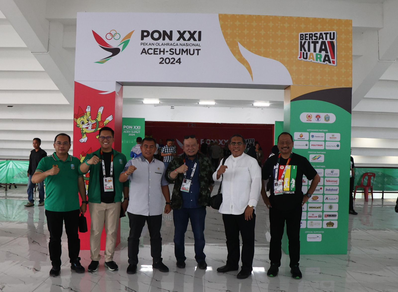 Pantau Venue PON di Medan, Ketua DPD RI Saksikan Pertandingan Bowling dan Wushu