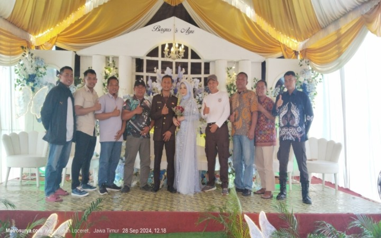 Team Satuan Pengamanan PLN - HPI Hadiri Pernikahan Bripda Bagus