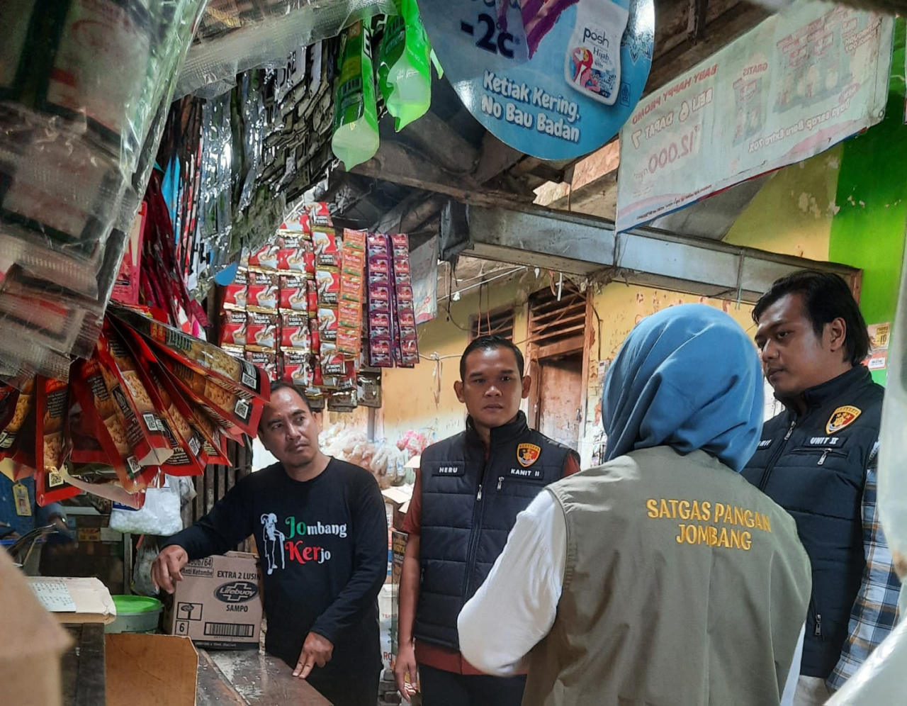 Polres Jombang Gelar Operasi Pasar Bersama Instansi Terkait, Jelang Ramadhan