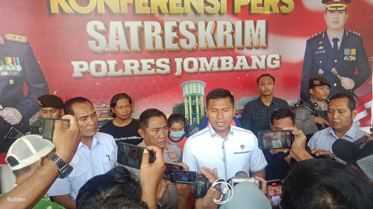 Polres Jombang Berhasil Menangkap Pelaku Perampok Taksi Online