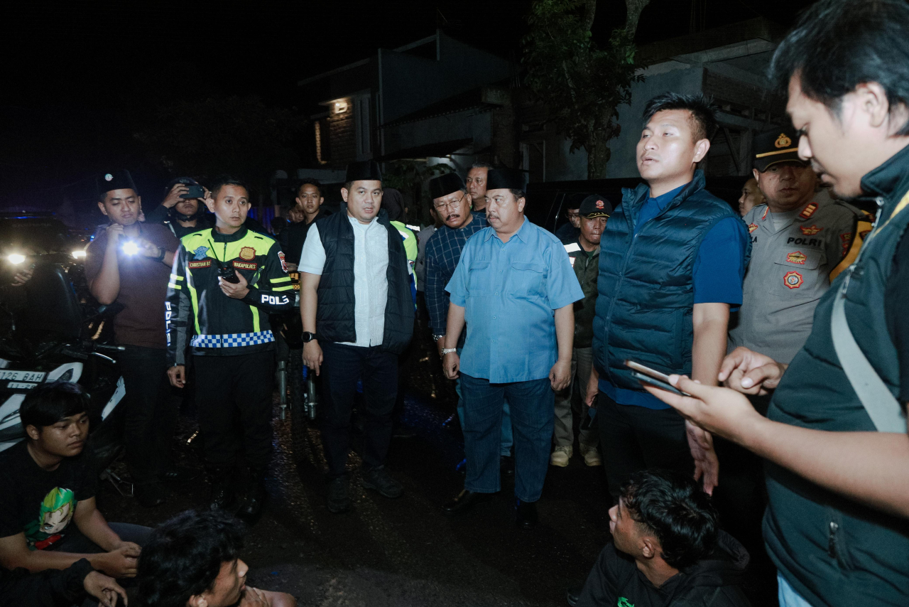 Kapolres dan Bupati Jombang Pimpin Patroli Sepertiga Malam, Amankan Sejumlah Pemuda Pesta Miras