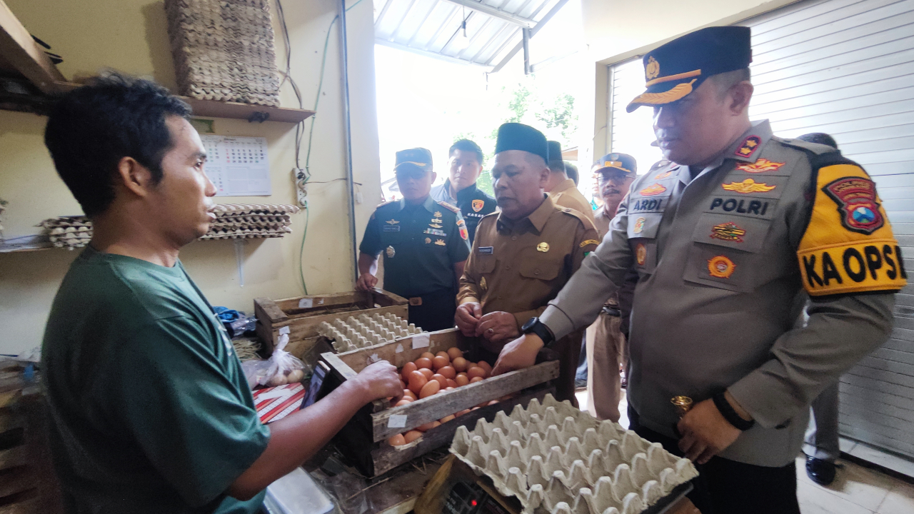 Sidak Pasar Awal Ramadhan, Pastikan Stok Pangan Aman