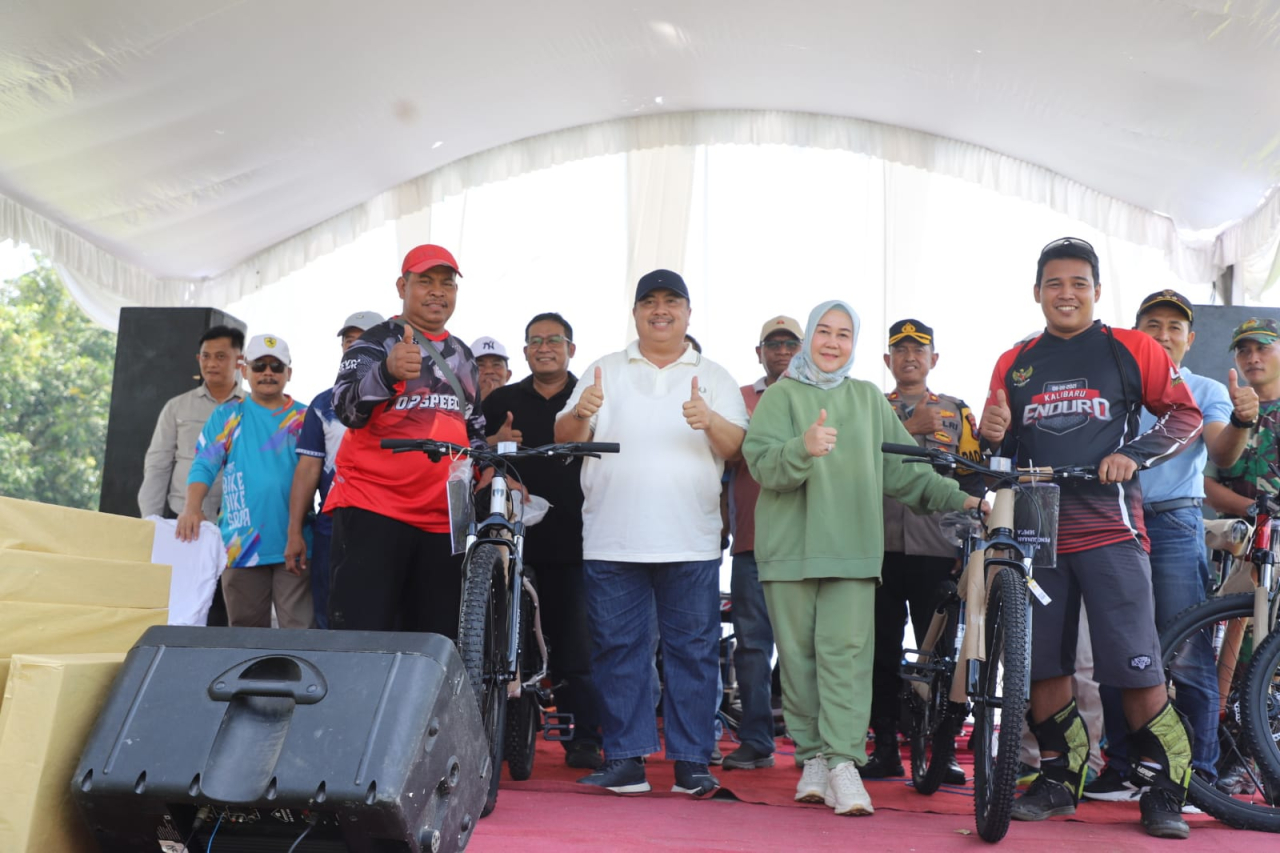 Disporapar Jombang Gelar Gowes Mountain Bike Eksplor Anjasmoro Wisata Alam