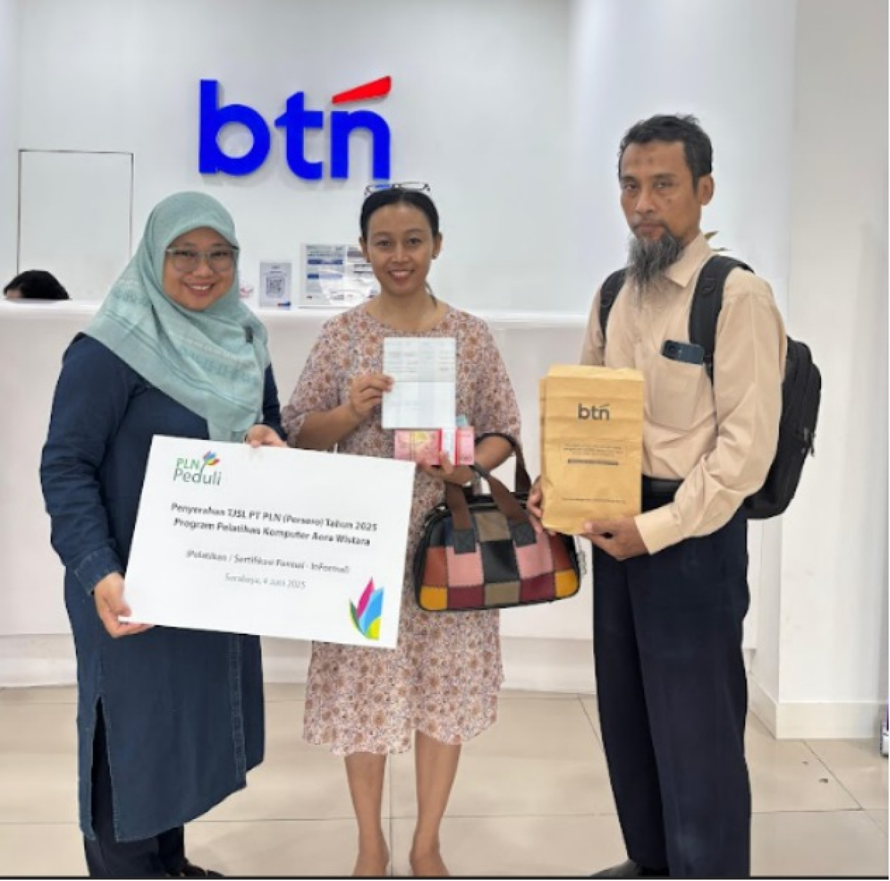 PLN UIP JBTB Hadirkan Sarana Belajar Desain Grafis bagi Teman-Teman Disabilitas sebagai bukti Nyata PLN untuk Rakyat