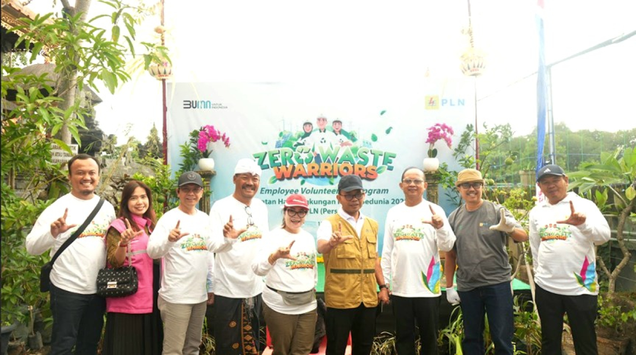 Srikandi PLN UIP JBTB Turut Aktif Pada Program Zero Waste Warrior di Sungai Tukad Mati Untuk Peringati Hari Lingkungan Hidup Internasional 2025