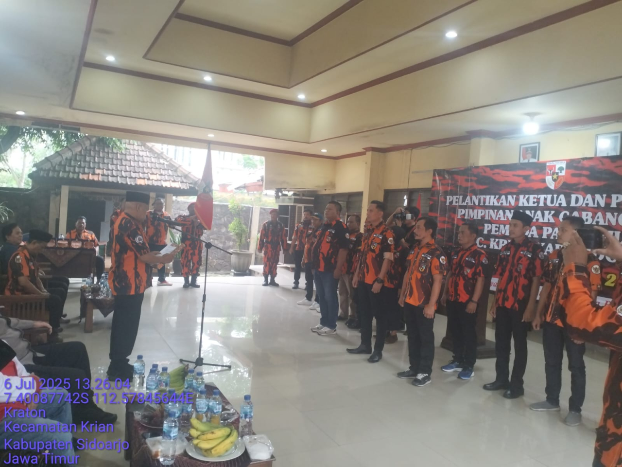 Resmi Dilantik, Arri Prasetiyawan Siap Wujudkan PAC Krian sebagai Garda Pemuda yang Humanis dan Aktif