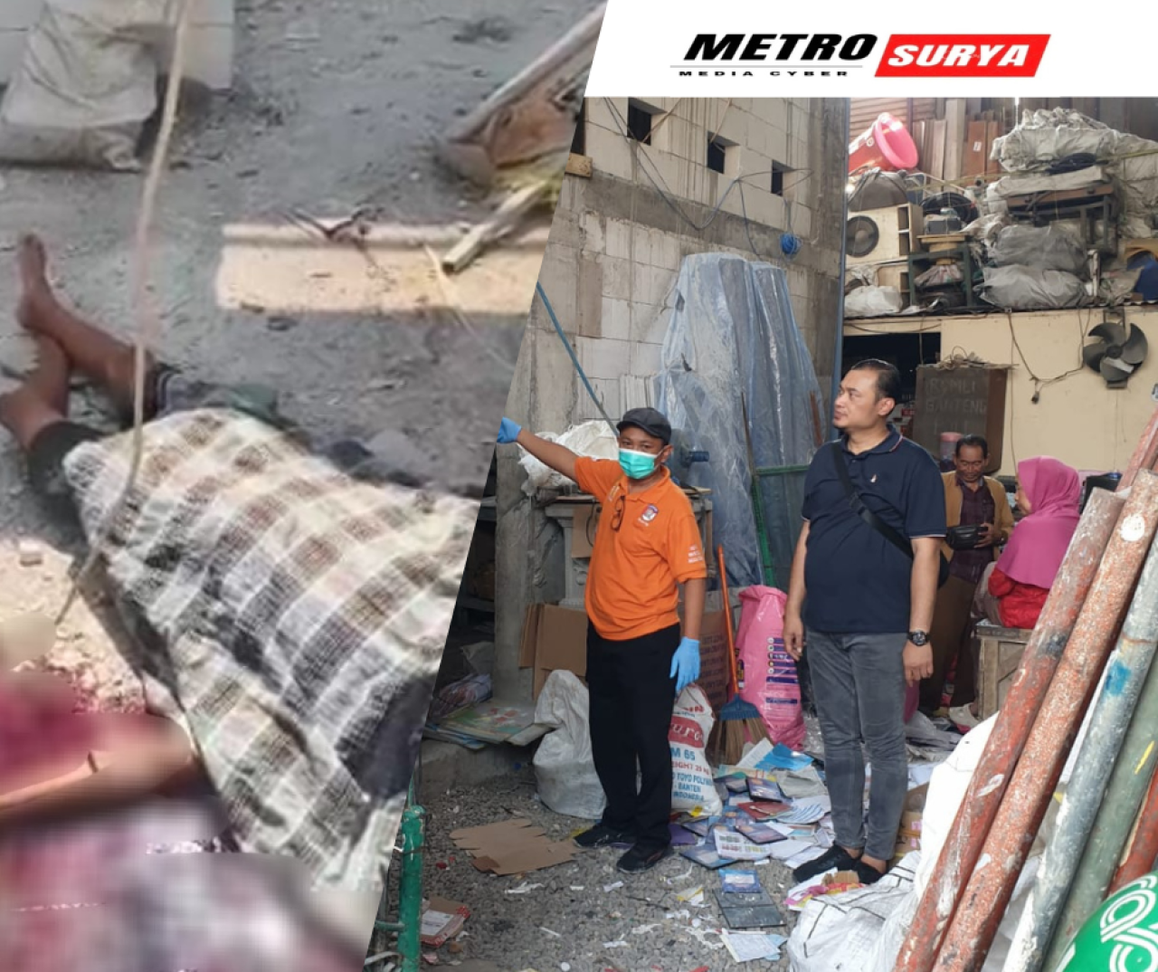 Dua Pekerja Bangunan Tewas Tersengat Listrik saat Pasang Atap Seng di Wedoro Waru Sidoarjo