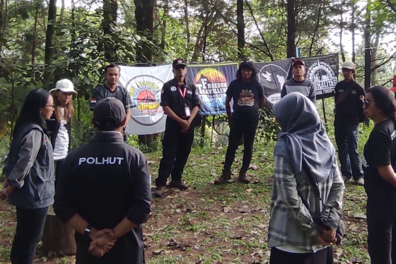 FORMALITAS Jatim Lakukan Konservasi Alam dan Perawatan Jalur Pendakian di Gunung Pundak