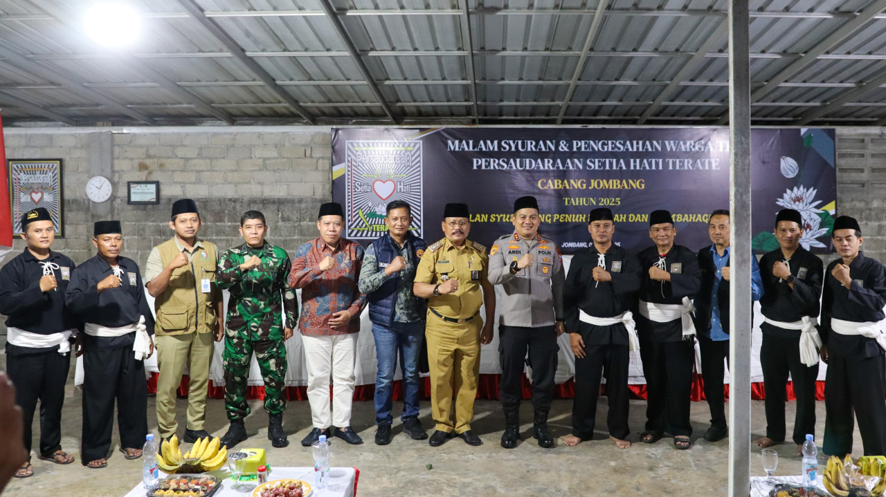 Kapolres Jombang Apresiasi Seluruh Pihak, Pengamanan Pengesahan Warga Baru PSHT Parluh 16 Cabang