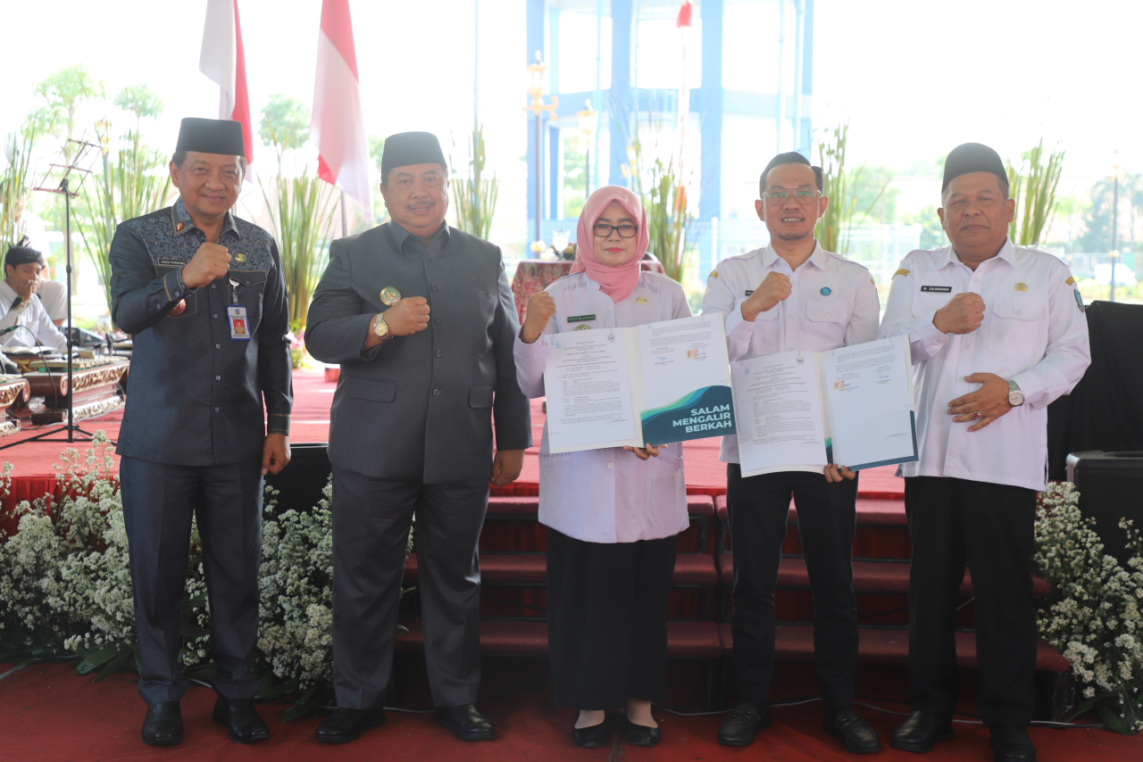 Bupati Jombang Resmikan Ruang Terbuka Hijau di Sambong Duran