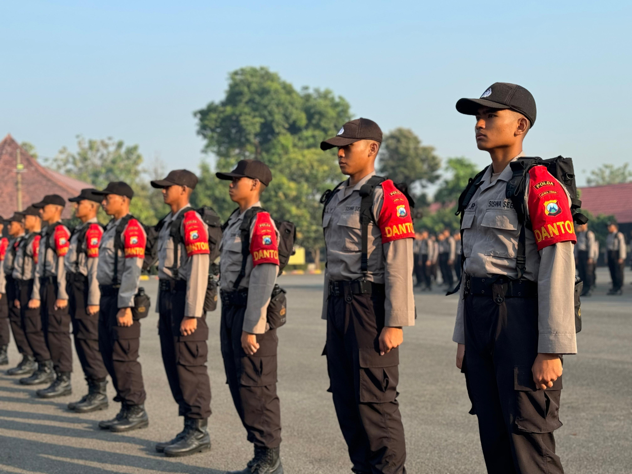 Apel Siswa Bintara SPN Polda Jatim