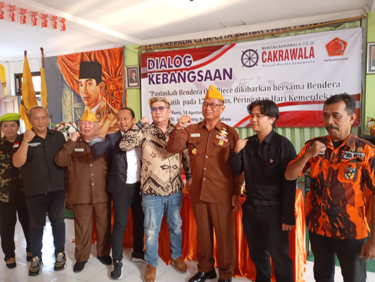 PPM Ranting Khusus Kodam DPC Surabaya dan Berita Cakrawala Gelar Dialog Kebangsaan.