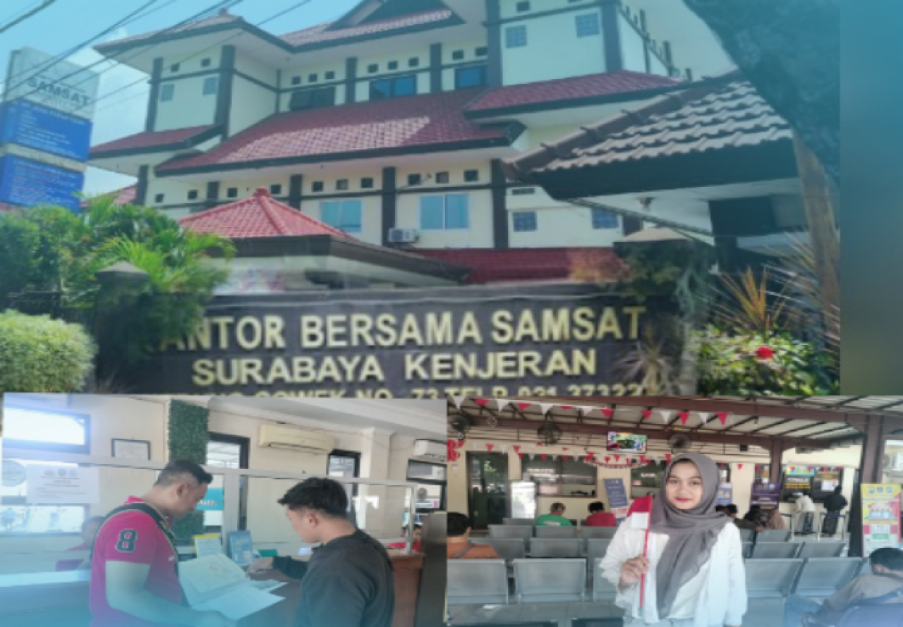 Rayakan HUT ke-80 RI, Samsat Surabaya Utara Hadirkan Layanan dengan Nuansa Nasionalisme