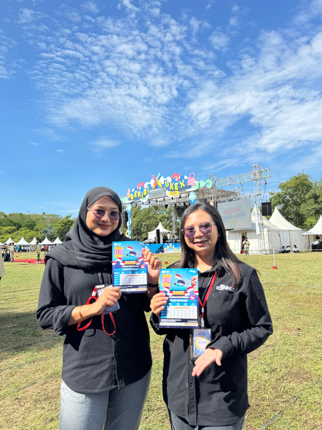 ICONNET Meriahkan GERIGI & UKM EXPO 2025 ITS Dukung Mahasiswa Baru ITS dengan Konektivitas Andal