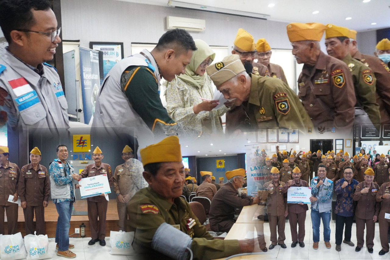YBM PLN UIP JBTB Apresiasi Kebangsaan untuk Veteran, Hadirkan Layanan Kesehatan dan Santunan di Momen Kemerdekaan RI Ke 80 Tahun