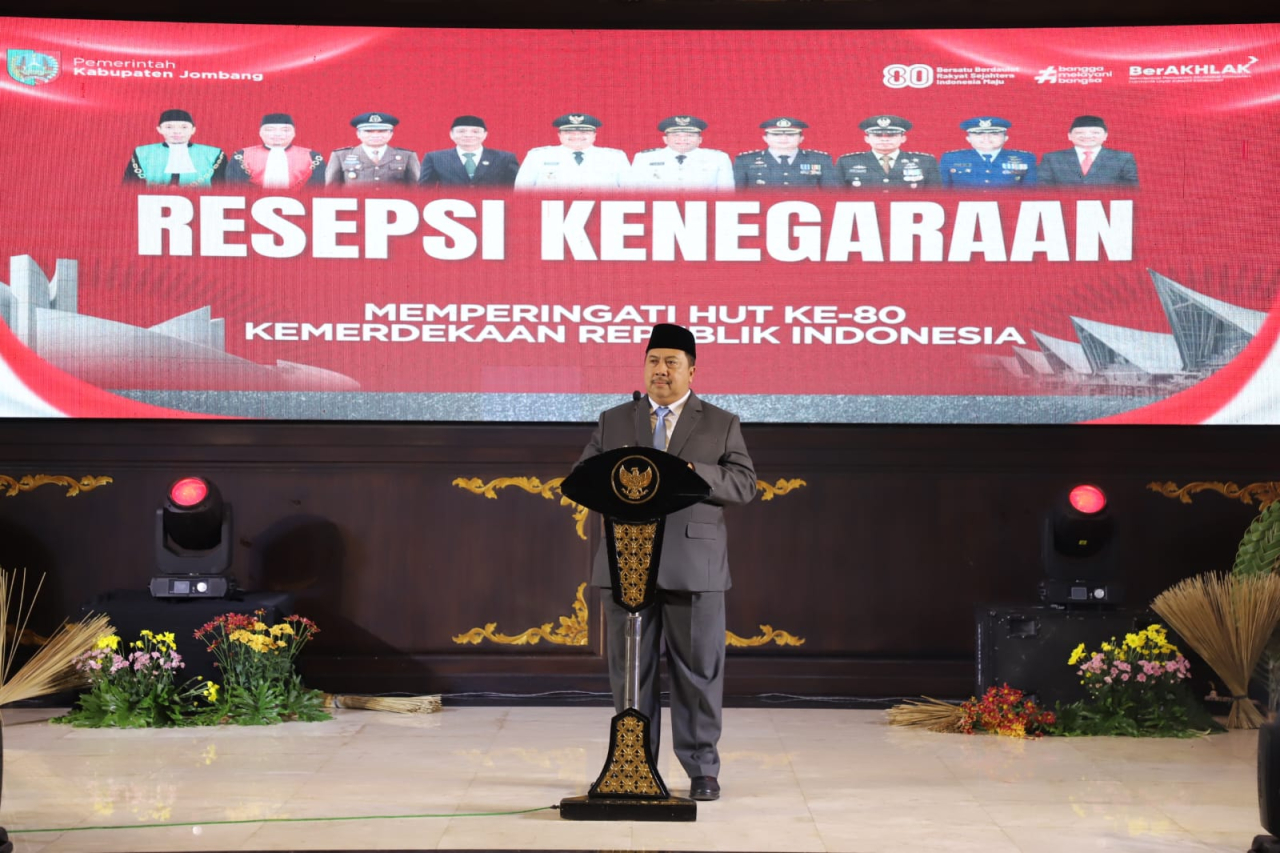 Malam Resepsi Kenegaraan Peringati HUT ke-80 Kemerdekaan RI di Jombang