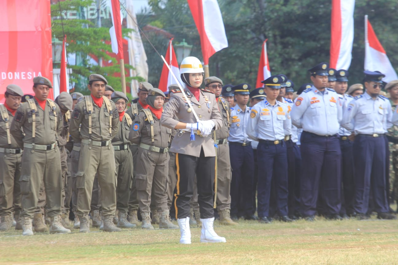 AKP Ryan Mitha Pangesty, Polwan Pertama Sebagai Komandan Upacara HUT RI di Rembang