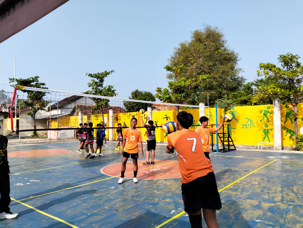 SMA N 3 Rembang Gelar Turnamen Lomba Volly Antar SMP Dan MTs