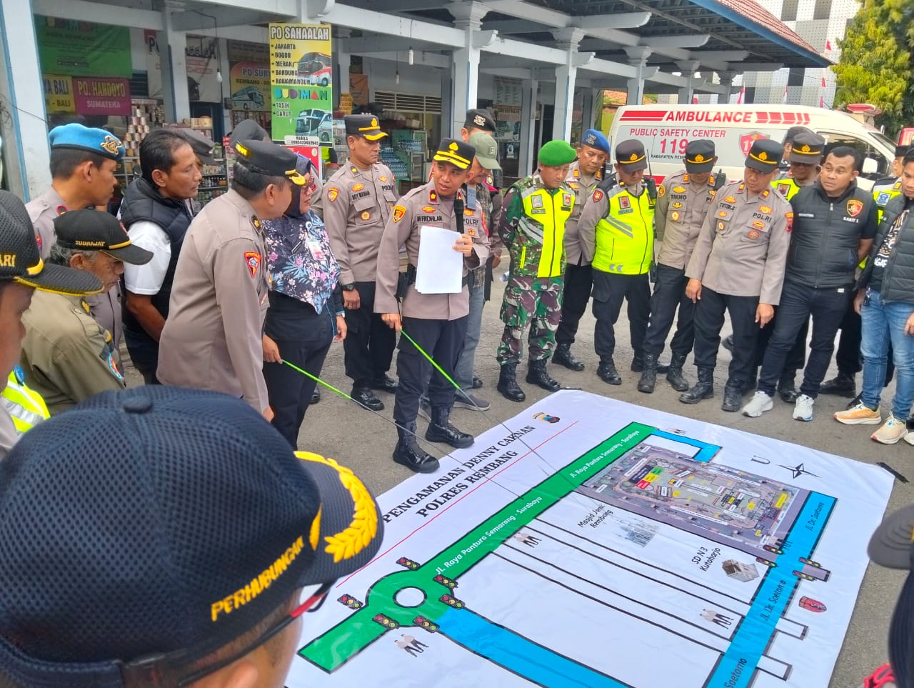 Gelaran Denny Cak Nan Di Alun-alun Rembang libatkan 370 Pengamanan Gabungan